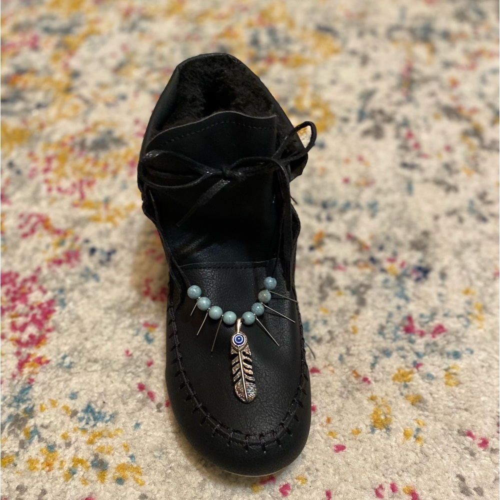 Cowhide Leather No Heal Bootie